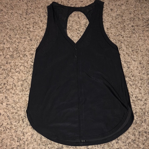 lululemon athletica Tops - Black lululemon tank with keyhole